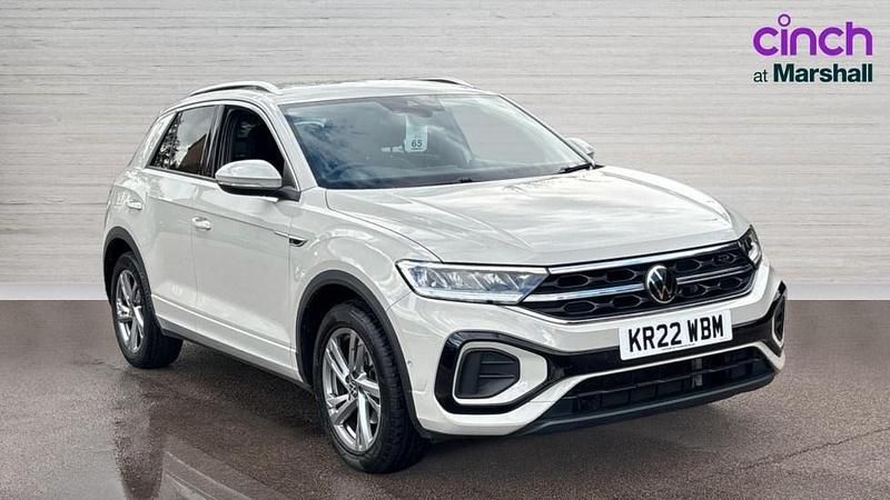Grey Used 2022 VW T-Roc R-line SUV | £22,000 (Fair price) - Image 1/4