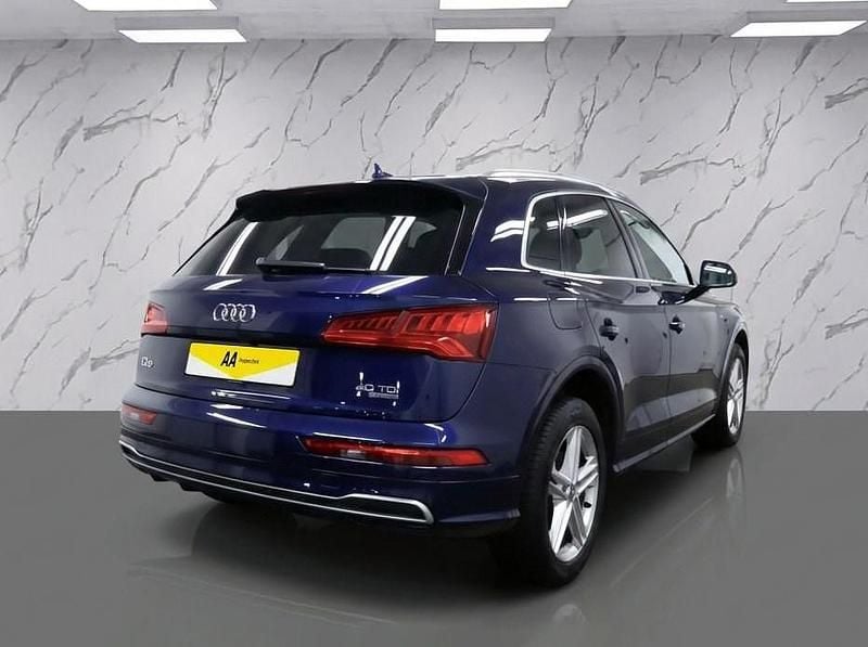 Used Audi Q5 S-Line 190 HP (139 kW) 2019 Blue SUV