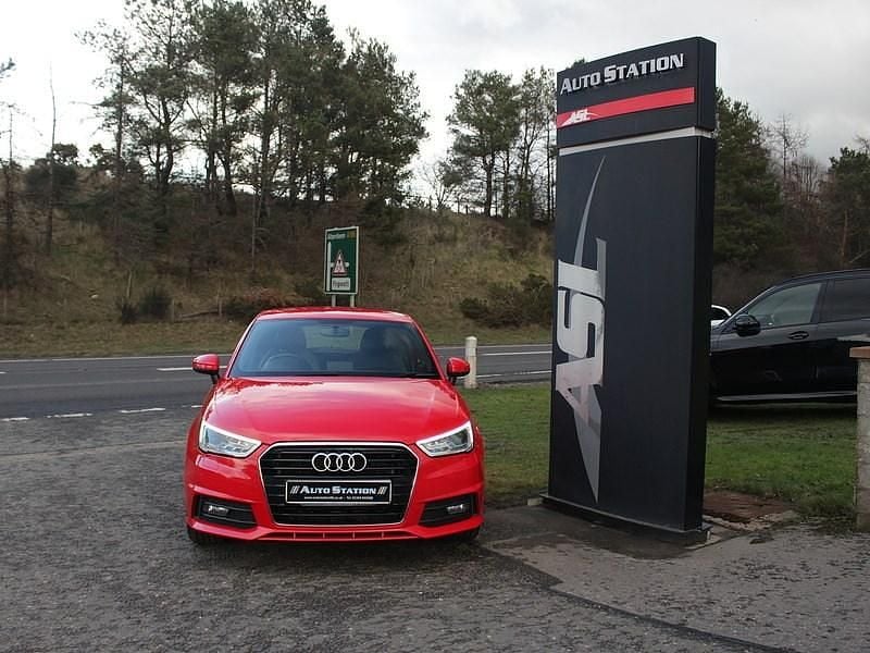 Used Audi A1 S-Line 2018 Red Hatchback