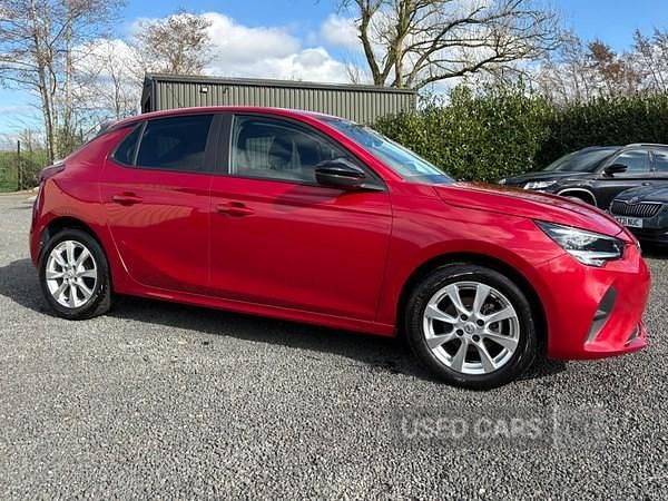 Used Vauxhall Corsa Edition 75 HP (55 kW) 2022 Red Hatchback