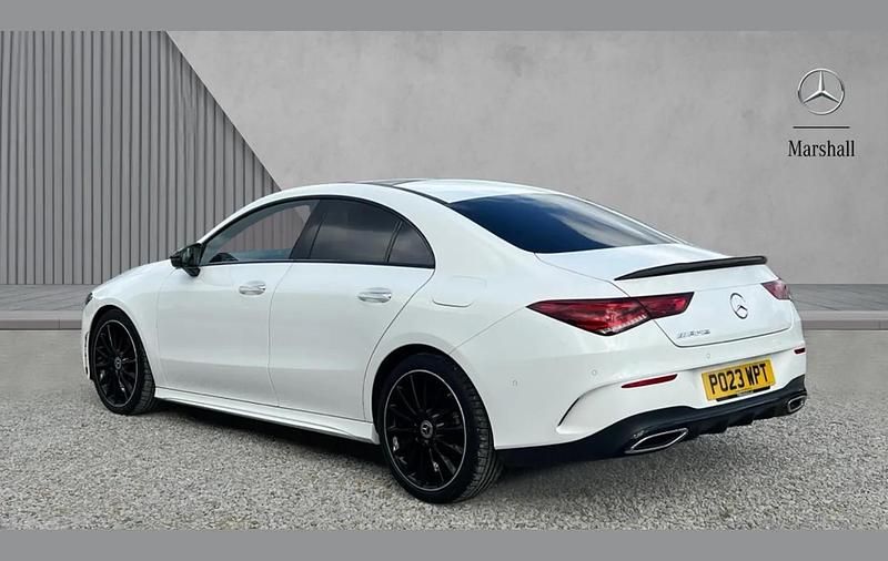 Used Mercedes CLA180 AMG Line Premium Plus 134 HP (98 kW) 2023 White Sedan