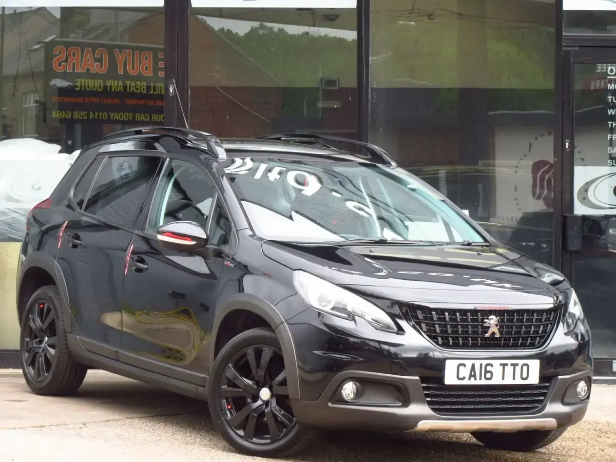 Used Peugeot 2008 GT-line 2016 Black SUV