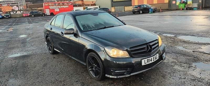 Used Mercedes C220 AMG 2014 Black Sedan