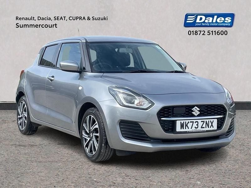 Premium metallic premium silver Used 2023 Suzuki Swift SZ-L Hatchback | £12,000 (Fair price) - Image 1/4