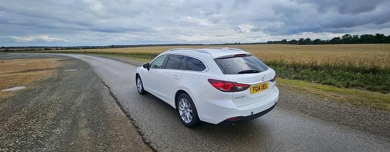 White Used 2014 Mazda 6 Estate | £3,550 (Good price) - Image 1/4