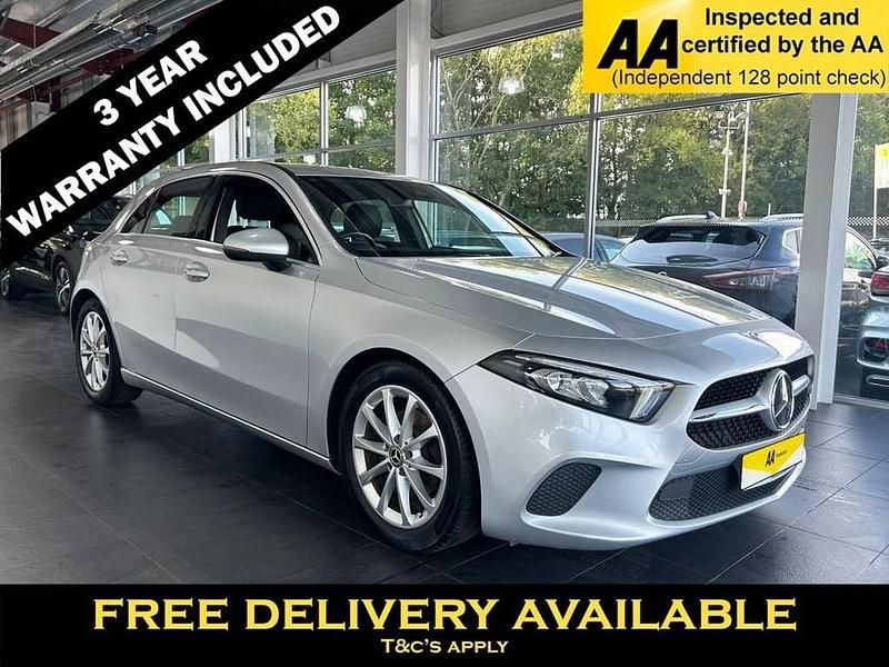 Silver Used 2018 Mercedes A180 Hatchback | £12,895 (Fair price) - Image 1/2