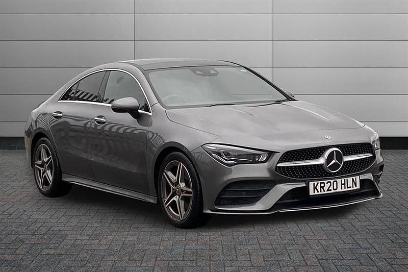 Grey Used 2020 Mercedes CLA220 AMG Line Premium Plus Sedan | £22,490 (Fair price) - Image 1/4