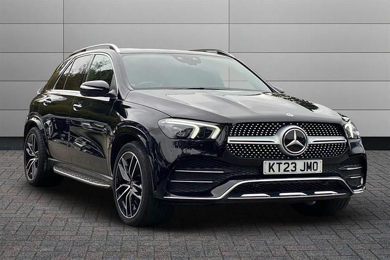 Obsidian black Used 2023 Mercedes GLE450 AMG AMG line Estate | £49,795 (Super price) - Image 1/4