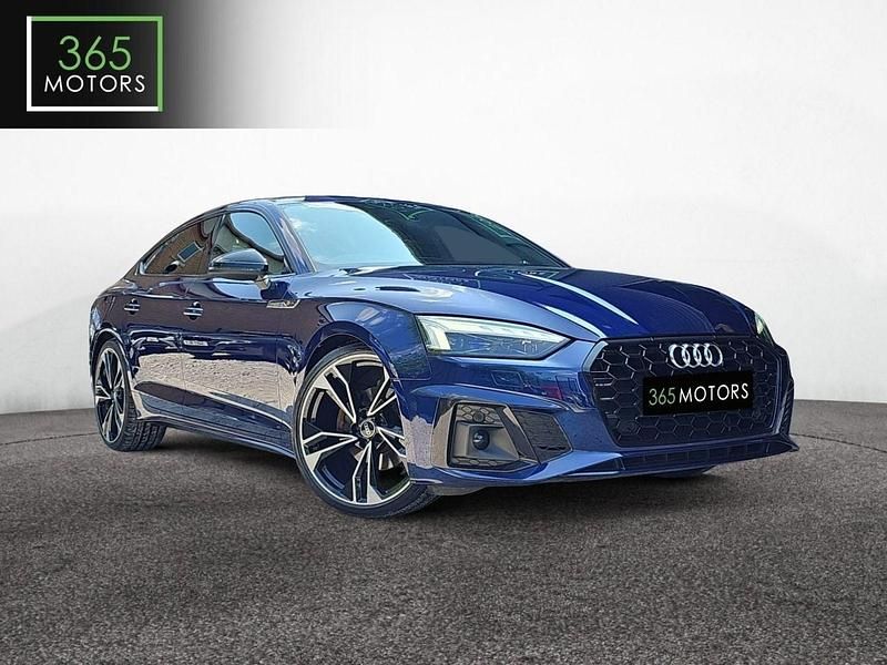 Blue Used 2020 Audi A5 Sportback Comfort Hatchback | £23,950 (Fair price) - Image 1/4