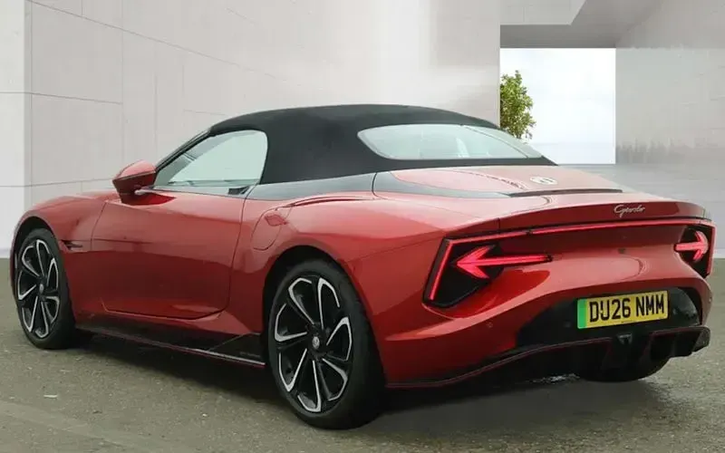 Used MG Cyberster 375 kW (510 HP) 2025 Red Cabriolet