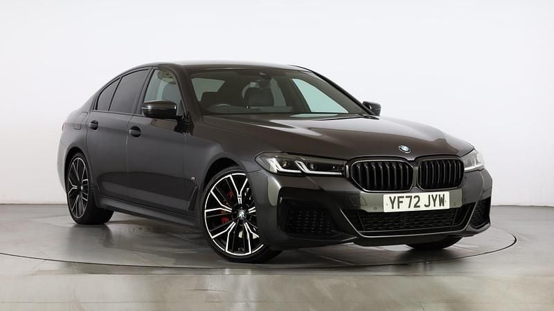 Sophisto grey xirallic Used 2022 BMW 520 M Sport Sedan | £32,500 (Expensive) - Image 1/4