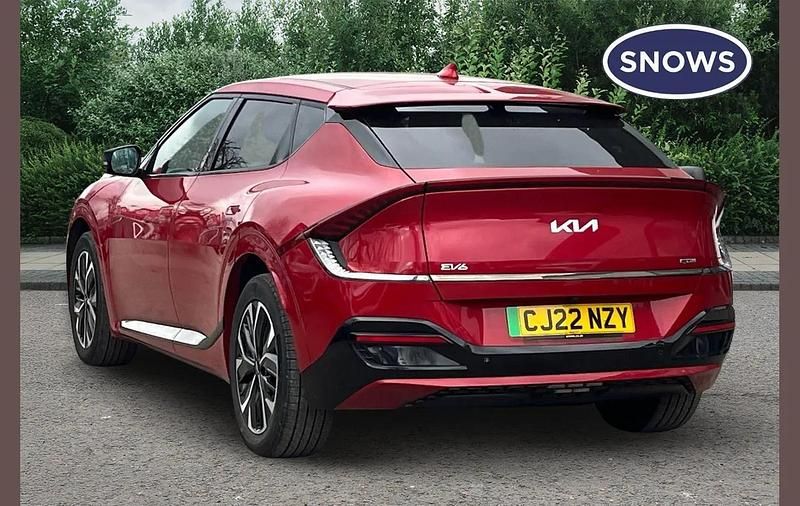 Used Kia EV6 GT-Line 166 kW (226 HP) 2022 Red SUV