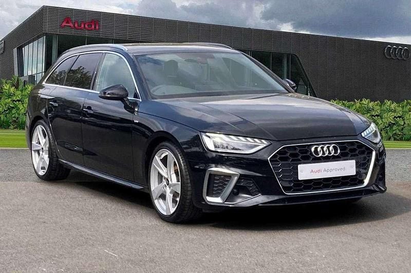 Black Used 2024 Audi A4 S-Line Estate | £29,672 (Fair price) - Image 1/4