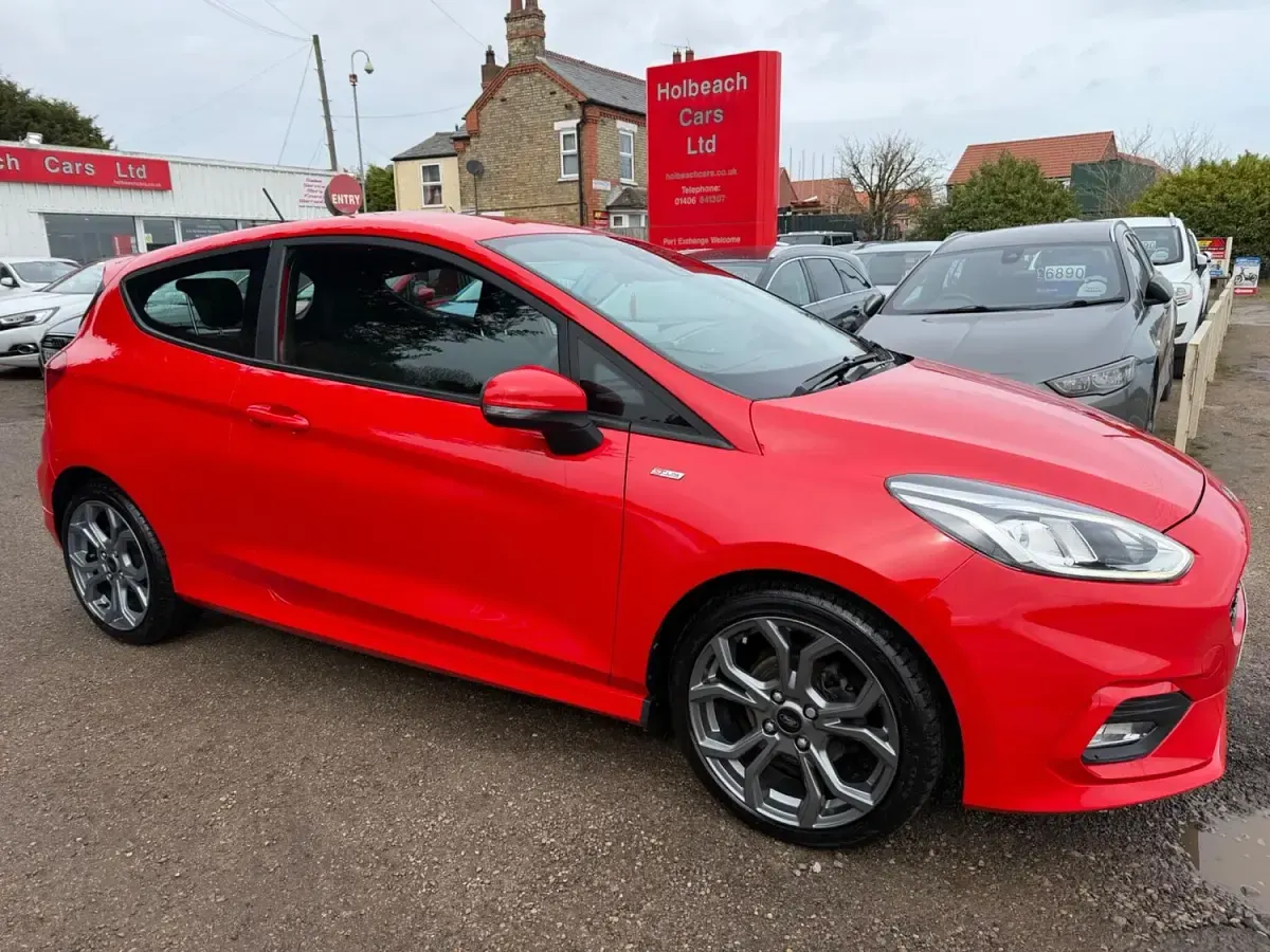 Used Ford Fiesta ST-Line 2019 Red Hatchback