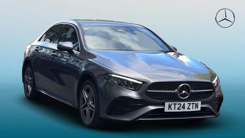 Grey Used 2024 Mercedes A250 AMG Line Premium Sedan | £26,495 (A bit pricey) - Image 1/4