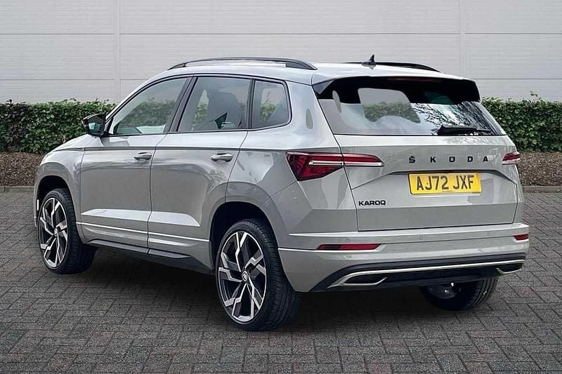 Used Skoda Karoq SportLine 150 HP (110 kW) 2022 Grey SUV