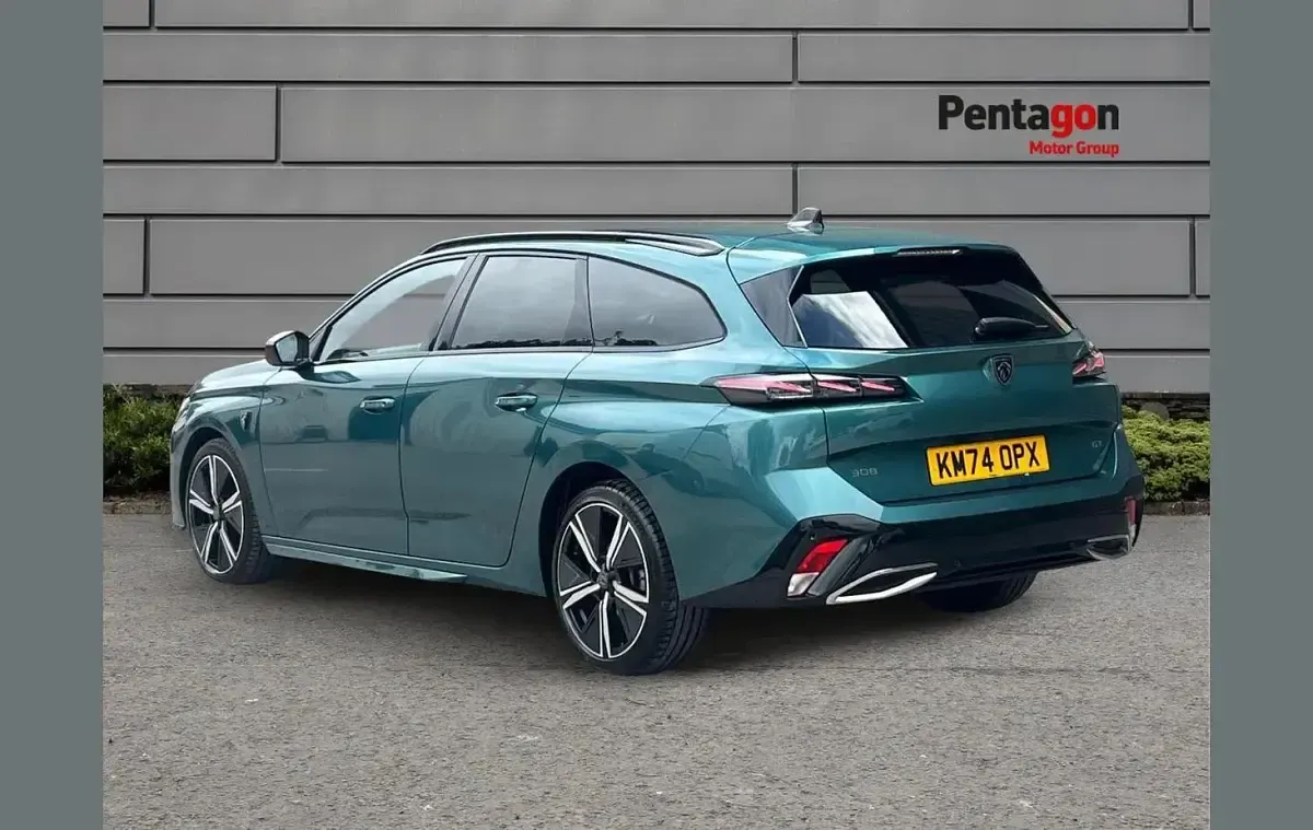 Used Peugeot 308 GTi 128 HP (94 kW) 2024 Blue Estate
