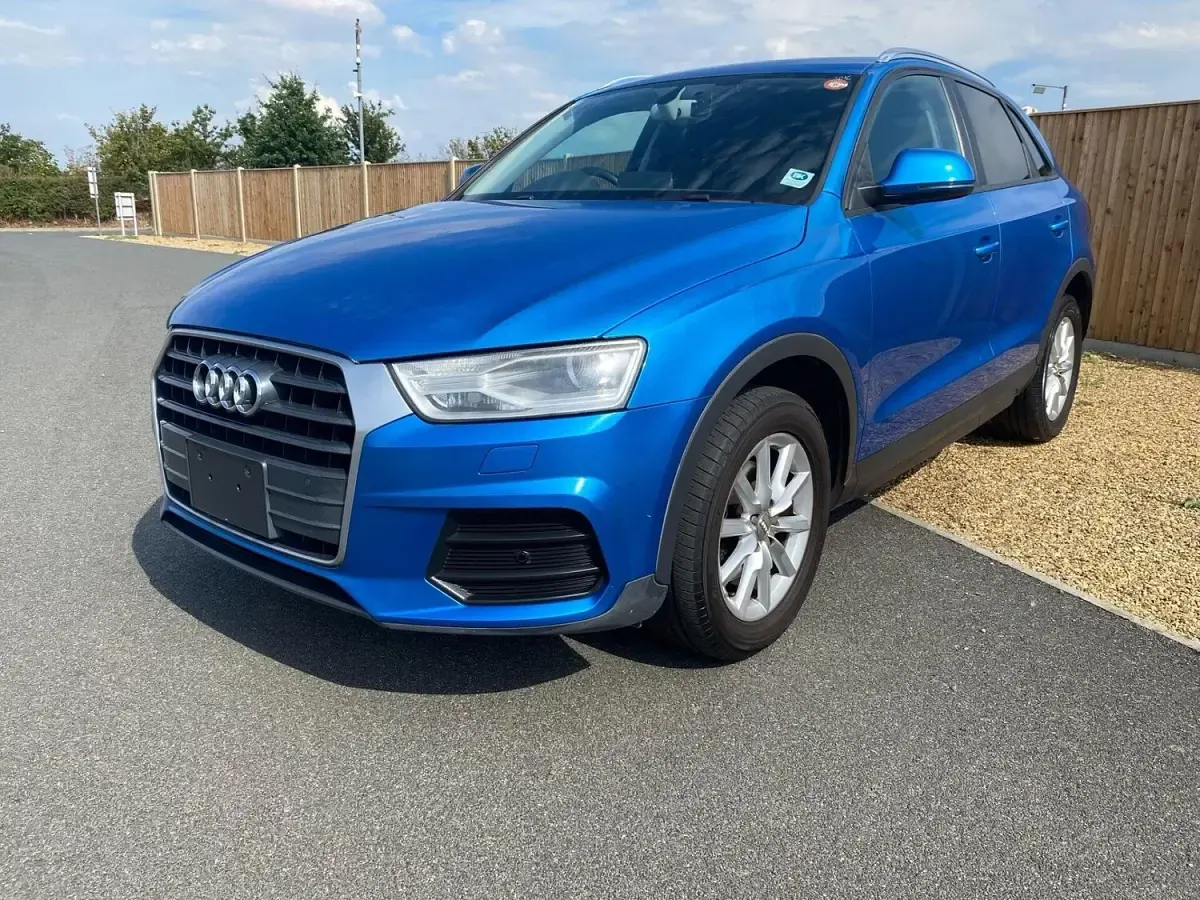 Used Audi Q3 150 HP (110 kW) 2016 Blue SUV