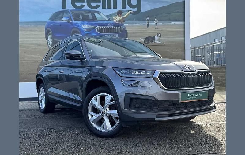 Used Skoda Kodiaq SE L 147 HP (108 kW) 2021 Graphite grey metallic SUV
