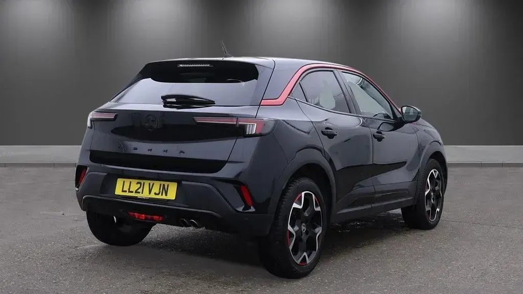 Used Vauxhall Mokka SRi 130 HP (95 kW) 2021 Black SUV