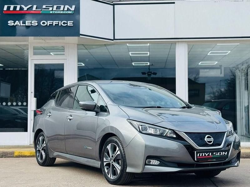 Used Nissan Leaf Tekna 110 kW (150 HP) 2019 Grey Hatchback