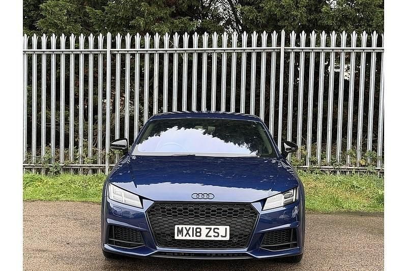 Used Audi TT Black Edition 180 HP (132 kW) 2018 Blue Coupe