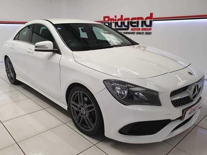 White Used 2018 Mercedes CLA180 AMG line Sedan | £15,395 (Fair price) - Image 1/4