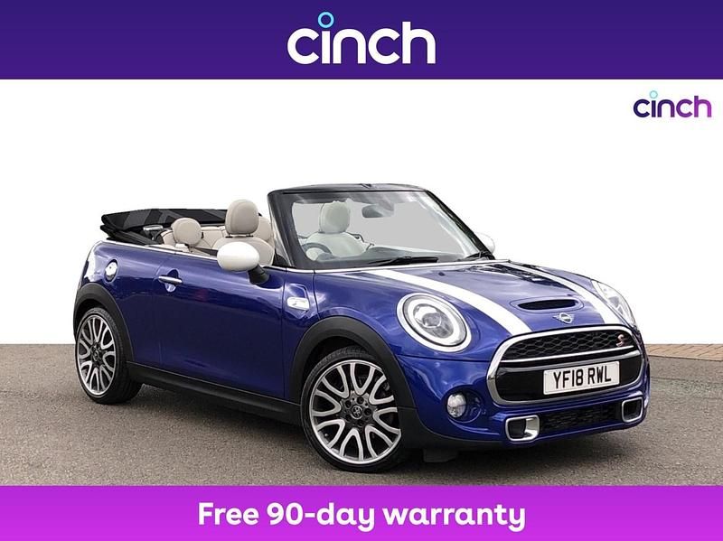 Blue Used 2018 Mini Cooper S Cabriolet Cabriolet | £16,849 (A bit pricey) - Image 1/3