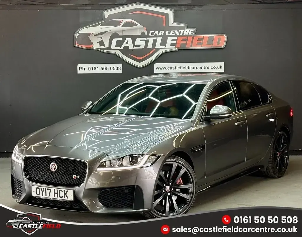 Used Jaguar XF S 300 HP (220 kW) 2017 Grey Sedan