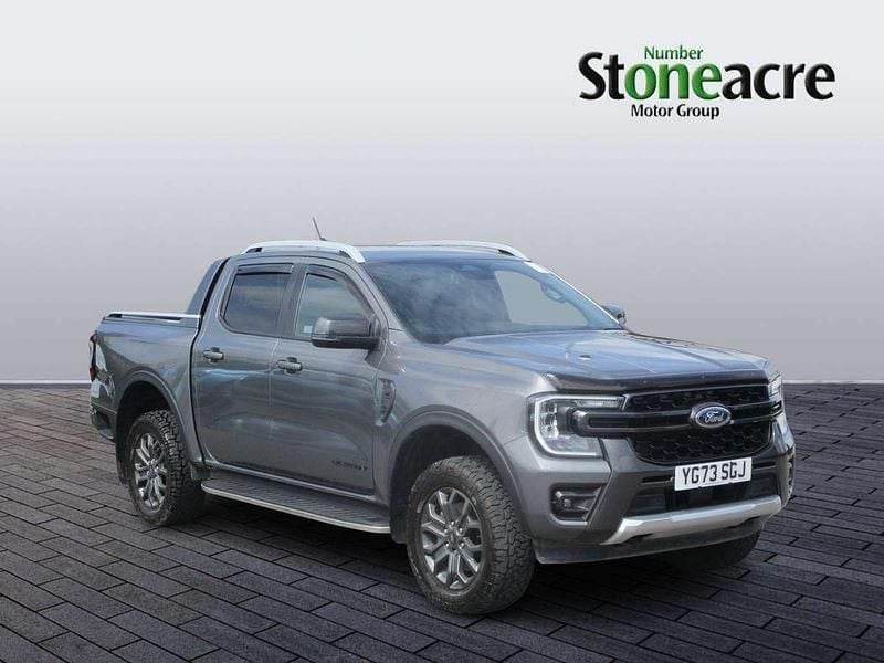 Grey Used 2023 Ford Ranger Wildtrack Pickup | £43,188 (Good price) - Image 1/4