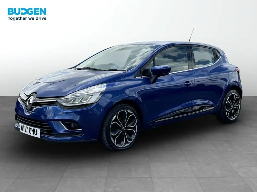 Used Renault Clio Dynamique 90 HP (66 kW) 2017 Blue Hatchback
