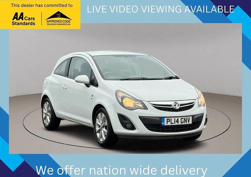 White Used 2014 Vauxhall Corsa Excite Hatchback | £2,095 (Super price) - Image 1/4