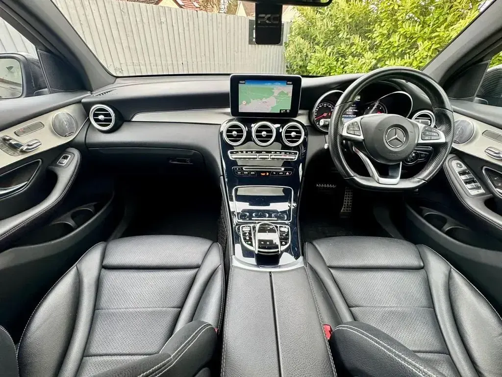 Used Mercedes GLC250 AMG Line Premium Plus 2016 Black Coupe