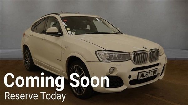 White Used 2018 BMW X4 M Sport SUV | £18,949 (Super price) - Image 1/1