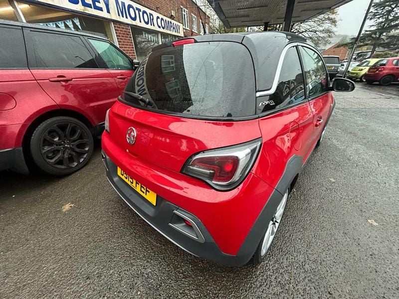 Used Vauxhall Adam Rocks 2015 Red Hatchback