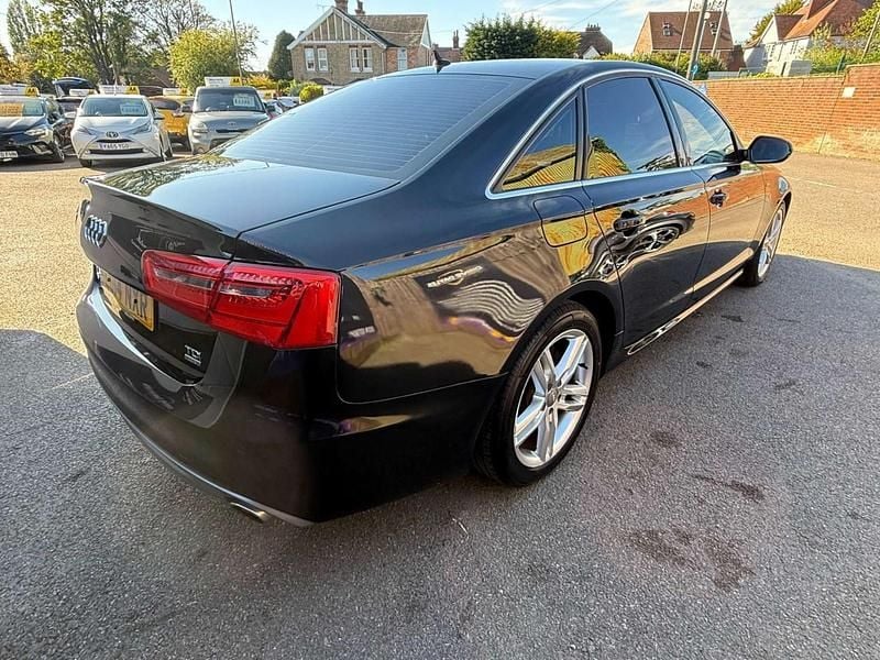 Used Audi A6 S-Line 190 HP (139 kW) 2014 Black Sedan