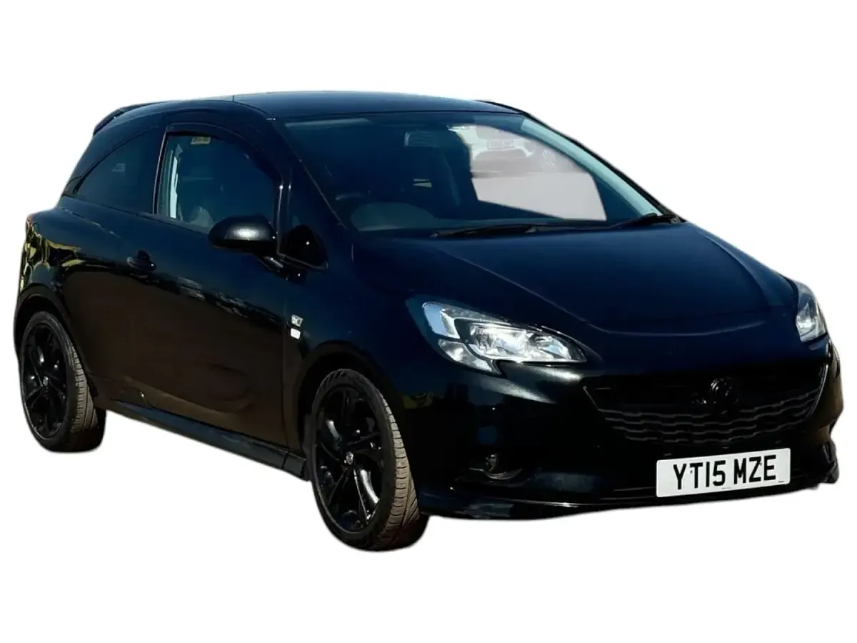 Used Vauxhall Corsa Edition 70 HP (51 kW) 2015 Black Hatchback