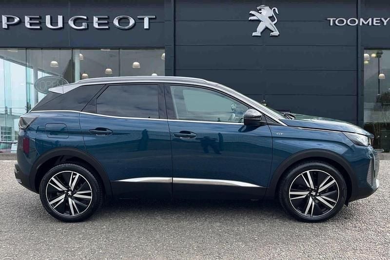 Blue Used 2022 Peugeot 3008 Premium SUV | £20,995 (Fair price) - Image 1/4