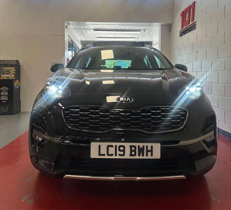 Used Kia Sportage GT-Line S 177 HP (130 kW) 2019 Black SUV