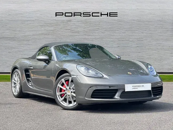 Used Porsche 718 345 HP (253 kW) 2017 Agate grey Cabriolet
