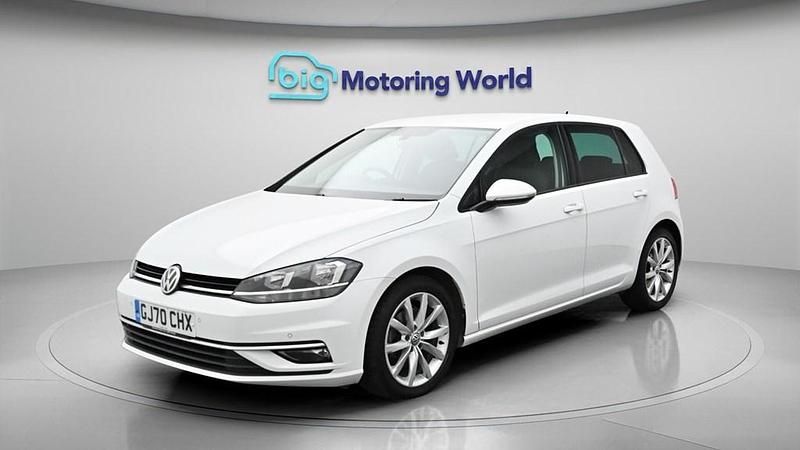 Used VW Golf VII GT 115 HP (84 kW) 2020 White Hatchback
