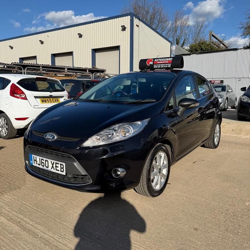 Used Ford Fiesta Zetec 96 HP (70 kW) 2010 Black Hatchback