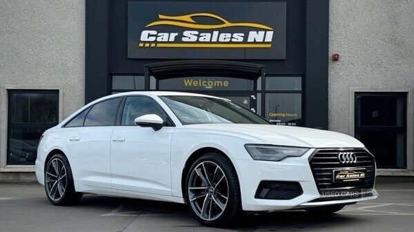 White Used 2022 Audi A6 Sport Sedan | £26,400 (Super price) - Image 1/4