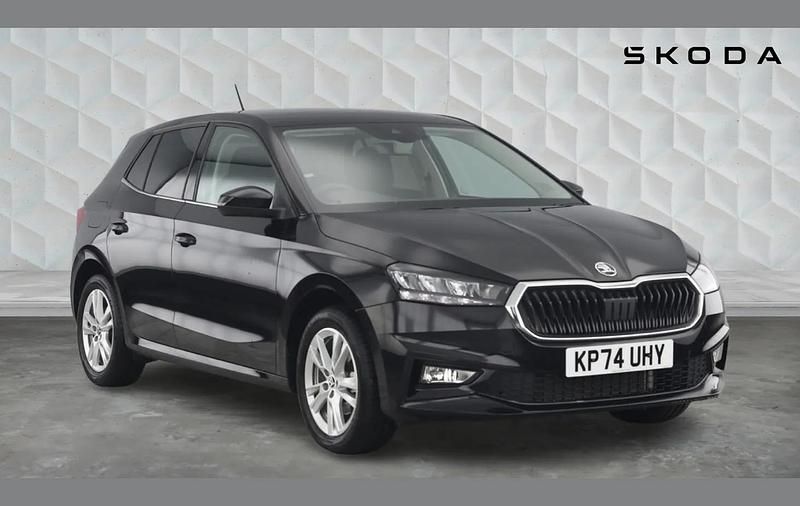 Used Skoda Fabia SE L 113 HP (83 kW) 2024 Black magic pearl effect Hatchback