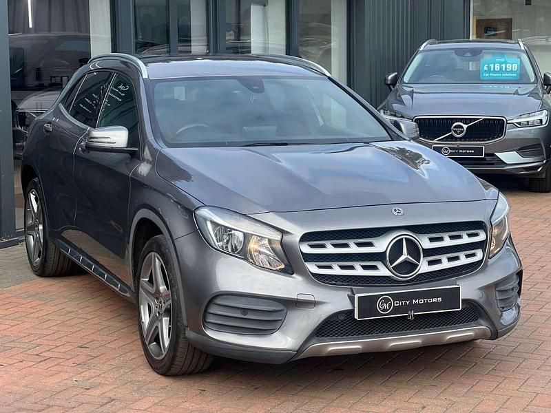 Used Mercedes GLA220 AMG line 177 HP (130 kW) 2017 Grey SUV