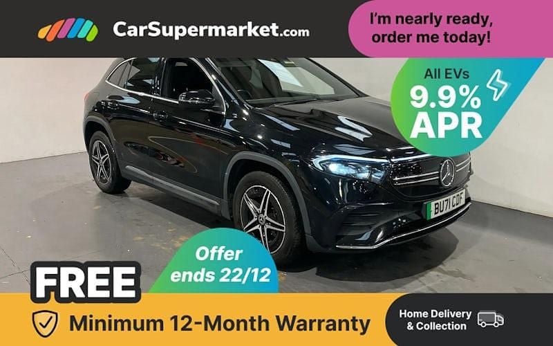 Used 2022 Mercedes EQA250 AMG line SUV | £17,176 (Good price) - Image 1/3