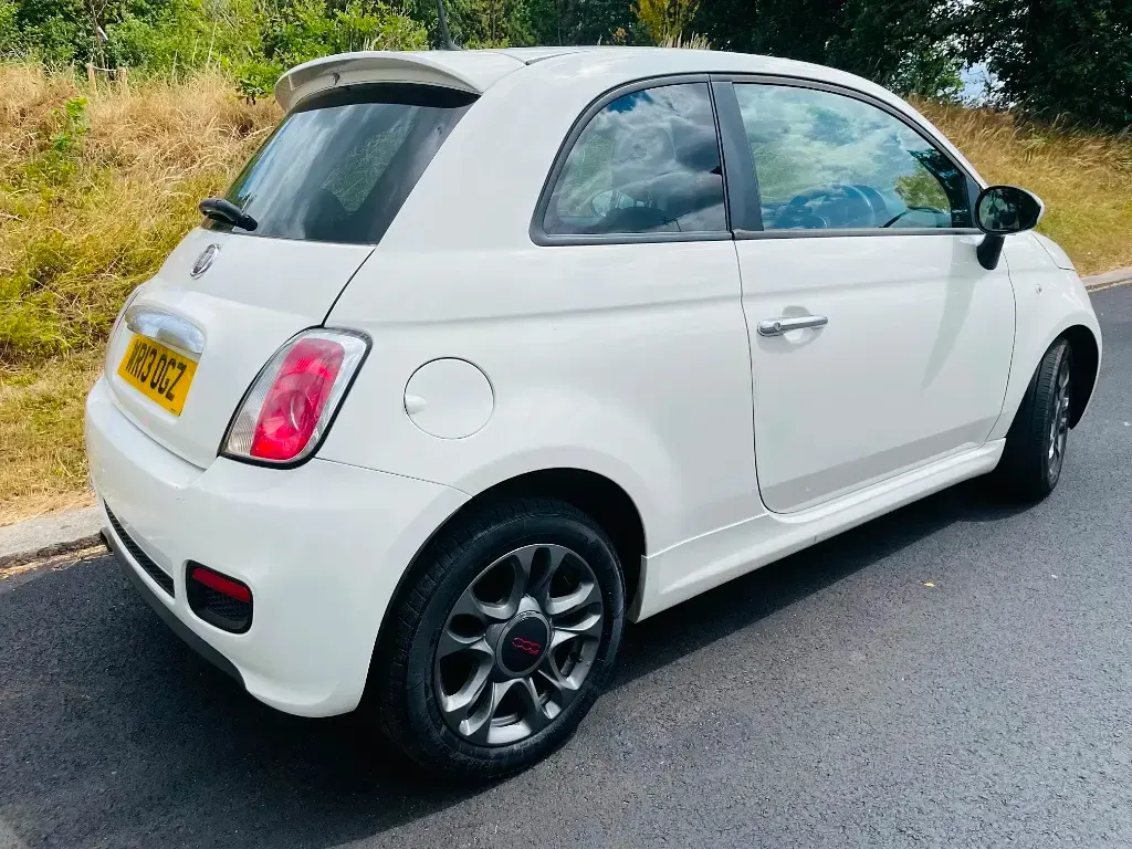 Used Fiat 500 Sport 2013 White Hatchback