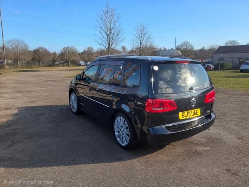 Used VW Touran Match 2013 Black MPV
