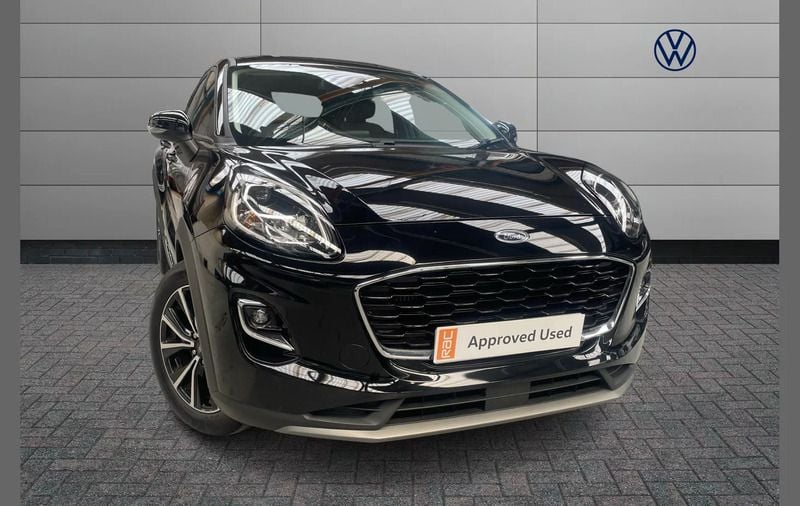 Black Used 2023 Ford Puma Titanium SUV | £17,888 (Fair price) - Image 1/4