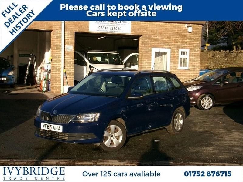 Blue Used 2015 Skoda Fabia SE Estate | £6,795 (Fair price) - Image 1/2